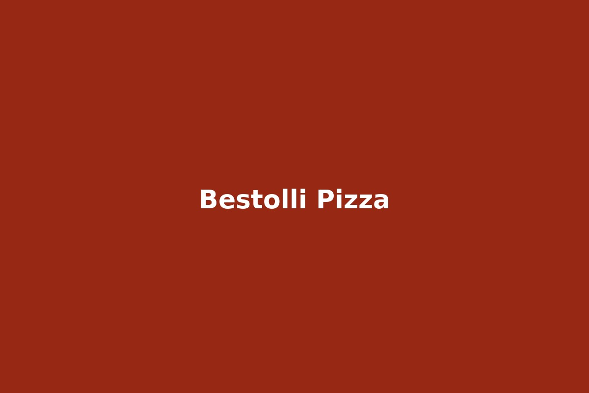 Fresh pizza from Bestolli Pizza